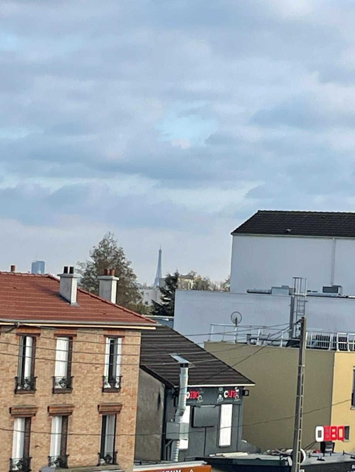 Appartement Cosy Pres De Paris Avec Vue Sur La Tour Eiffel - Parking & Wifi Argenteuil Ngoại thất bức ảnh
